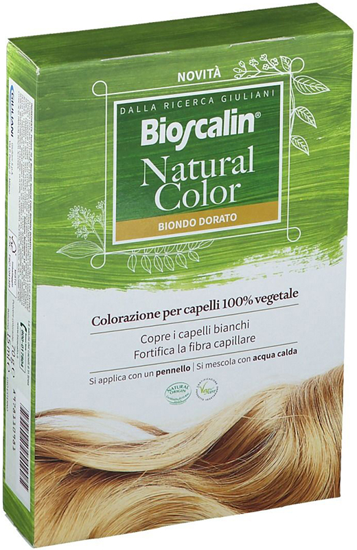 BIOSCALIN NATURAL COLOR BIONDO DORATO 70 G - Farmacia Rossi2 - Farmacia Rossi 