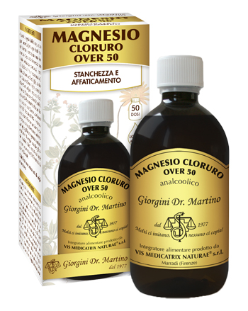 MAGNESIO CLORURO OVER 50 500 ML LIQUIDO ANALCOLICO - Farmacia Rossi2 - Farmacia Rossi 