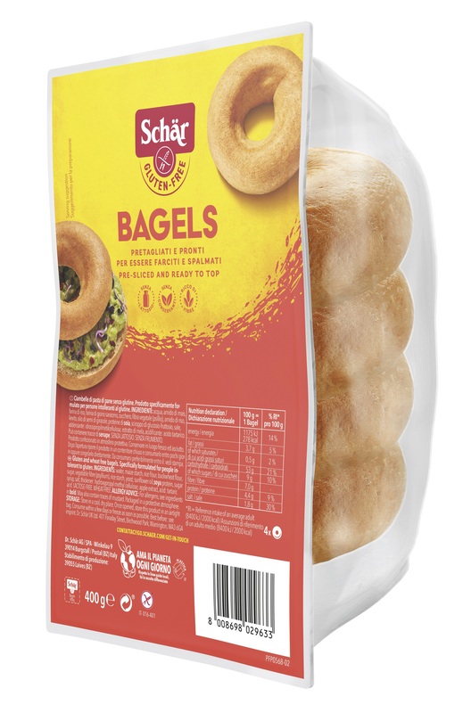 SCHAR BAGELS 4X100 G - Farmacia Rossi2 - Farmacia Rossi 