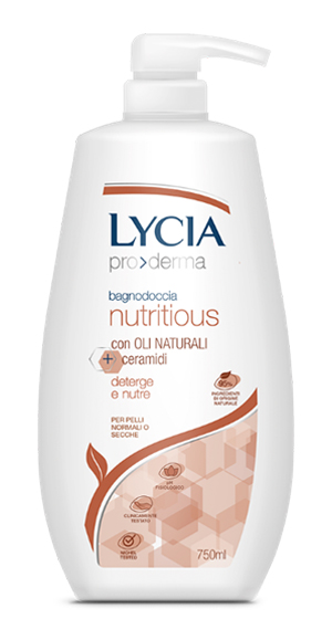 LYCIA PRODERMA BAGNODOCCIA NUTRITIOUS 750 ML - Farmacia Rossi2 - Farmacia Rossi 