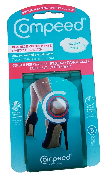 CEROTTO COMPEED VESCICHE TACCHI ALTI 5 PEZZI - Farmacia Rossi2 - Farmacia Rossi 