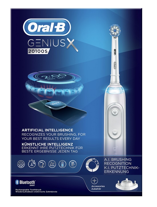 ORAL-B POWER GENIUSX 20100S WHITE - Farmacia Rossi2 - Farmacia Rossi 