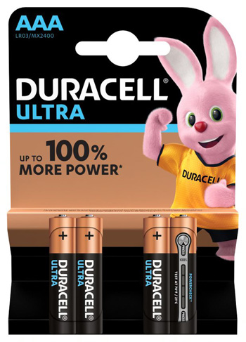 DURACELL ULTRA AAA B4 MN2400 RFT 10 PEZZI - Farmacia Rossi2 - Farmacia Rossi 
