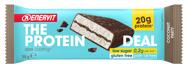 ENERVIT PROTEIN DEAL COCONUT 55 G - Farmacia Rossi2 - Farmacia Rossi 
