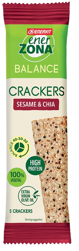 ENERZONA CRACKERS SESAME & CHIA 25 G - Farmacia Rossi2 - Farmacia Rossi 
