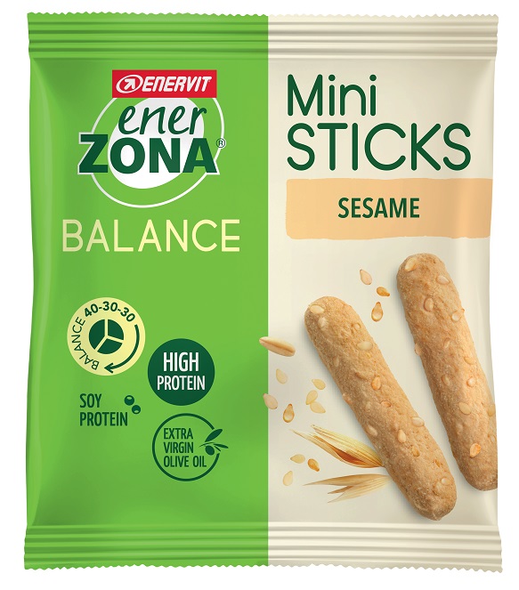 ENERZONA MINI BREAD STICKS SESAME 22 G - Farmacia Rossi2 - Farmacia Rossi 