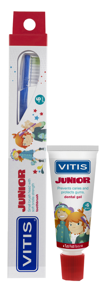 VITIS JUNIOR SPAZZOLINO + GEL 15 ML - Farmacia Rossi2 - Farmacia Rossi 