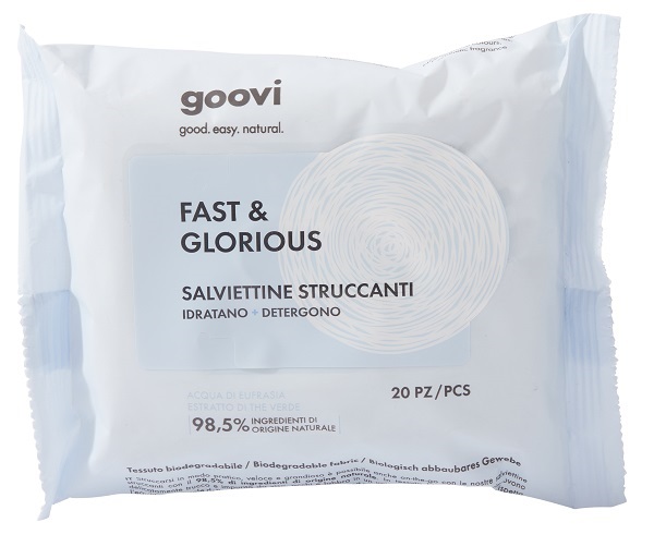 GOOVI SALVIETTINE STRUCCANTI 20 PEZZI - Farmacia Rossi2 - Farmacia Rossi 