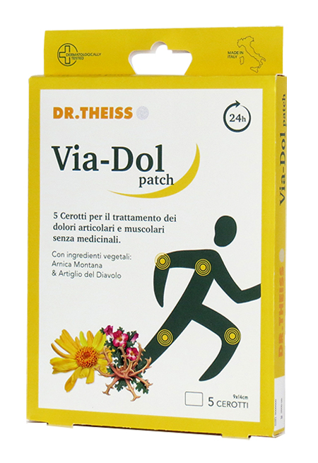DR THEISS VIA-DOL PATCH 5 CEROTTI - Farmacia Rossi2 - Farmacia Rossi 