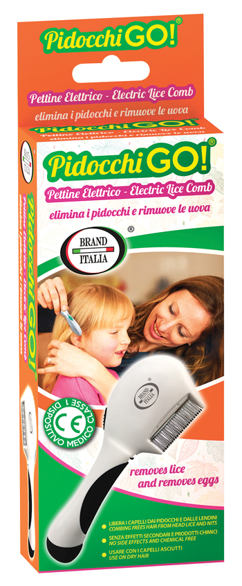 PETTINE ELETTRICO PIDOCCHI GO - Farmacia Rossi2 - Farmacia Rossi 