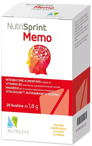 NUTRISPRINT MEMO 20 BUSTINE STICK - Farmacia Rossi2 - Farmacia Rossi 