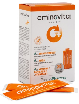 AMINOVITA PLUS ENERGIA 20 STICK PACK X 2 G - Farmacia Rossi2 - Farmacia Rossi 