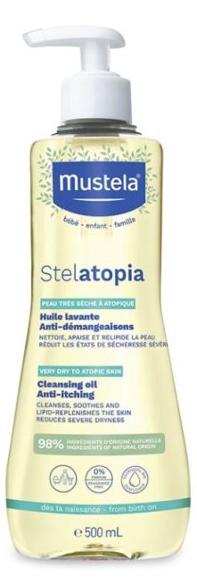 MUSTELA STELATOPIA OLIO BAGNO 500 ML 2019 - Farmacia Rossi2 - Farmacia Rossi 