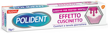 POLIDENT FISSATIVO EFFETTO CUSCINETTO ADESIVO PER PROTESI DENTALI 70 G - Farmacia Rossi2 - Farmacia Rossi 