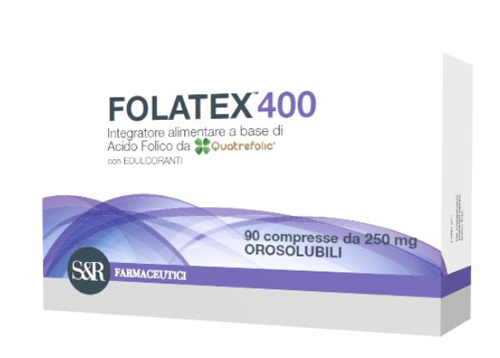 FOLATEX 400 90 COMPRESSE - Farmacia Rossi2 - Farmacia Rossi 