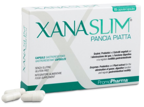 XANASLIM PANCIA PIATTA 15 CAPSULE GASTRORESISTENTI - Farmacia Rossi2 - Farmacia Rossi 