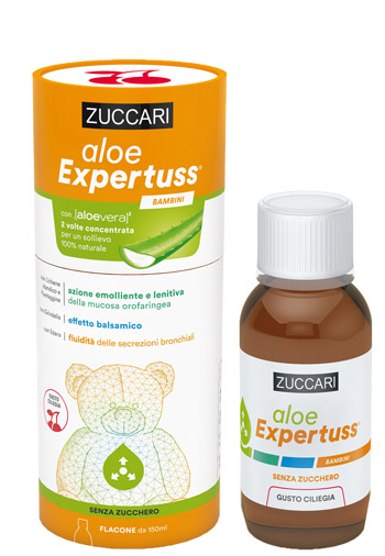 ALOE EXPERTUSS BAMBINI CILIEGIA 150 ML - Farmacia Rossi2 - Farmacia Rossi 