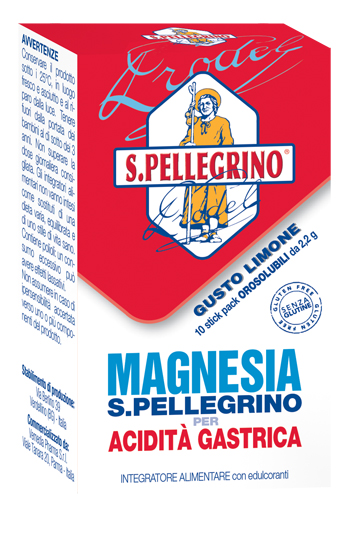 MAGNESIA S PELLEGRINO ACIDITA' GASTRICA 10 BUSTINE - Farmacia Rossi2 - Farmacia Rossi 