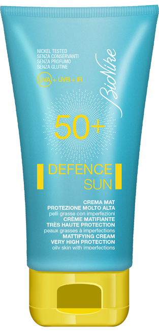 DEFENCE SUN 50+ CREMA MAT PROTEZIONE MOLTO ALTA 50 ML - Farmacia Rossi2 - Farmacia Rossi 