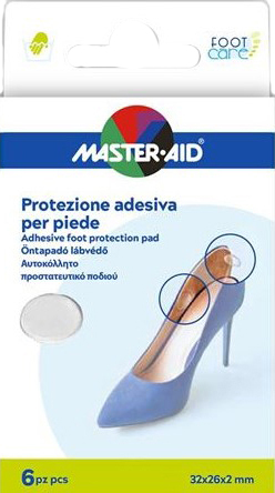 MASTER-AID FOOT CARE PROTEZIONE GEL ADESIVA 6 PEZZI - Farmacia Rossi2 - Farmacia Rossi 