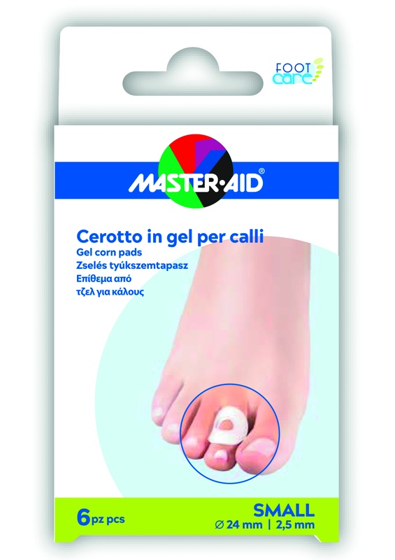 MASTER-AID FOOT CARE CEROTTO GEL CALLI TAGLIA S 6 PEZZI - Farmacia Rossi2 - Farmacia Rossi 