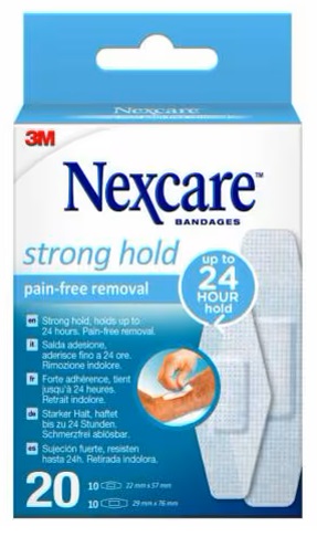 CEROTTO NEXCARE STRONG 360 GRADI 20 PEZZI ASSORTITI - Farmacia Rossi2 - Farmacia Rossi 