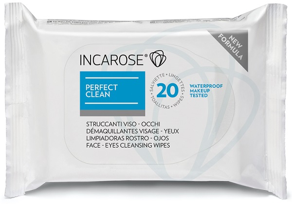 INCAROSE PERFECT CLEAN SALVIETTE STRUCCANTI 20 PEZZI - Farmacia Rossi2 - Farmacia Rossi 