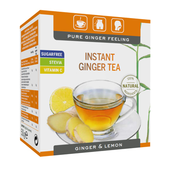 LEMON PHARMA GINGER TE ISTANTANEO ZENZERO&LIMONE 10 X 5 G - Farmacia Rossi2 - Farmacia Rossi 