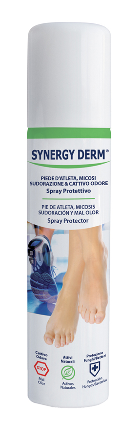 SYNERGY DERM SPRAY PIEDE ATLETA MACERAZIONE SUDORE - Farmacia Rossi2 - Farmacia Rossi 