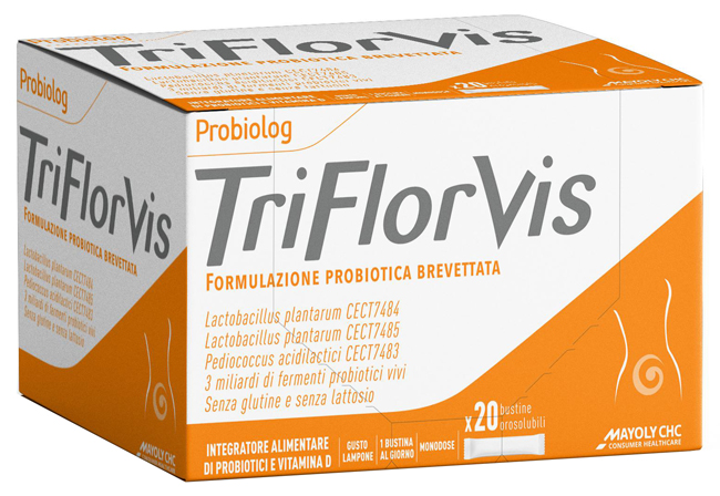 TRIFLORVIS 20 BUSTINE POLVERE OROSOLUBILE - Farmacia Rossi2 - Farmacia Rossi 