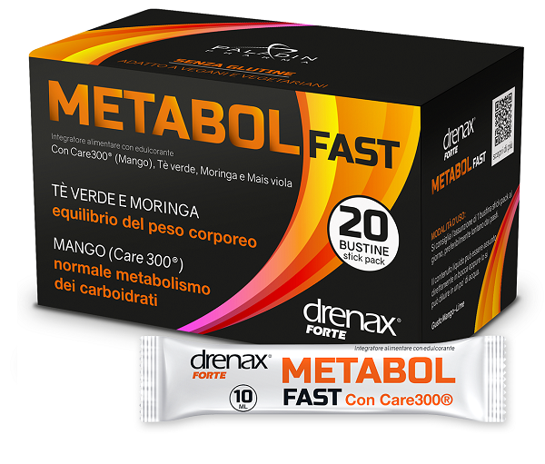 DRENAX METABOL FAST 20 STICK PACK - Farmacia Rossi2 - Farmacia Rossi 