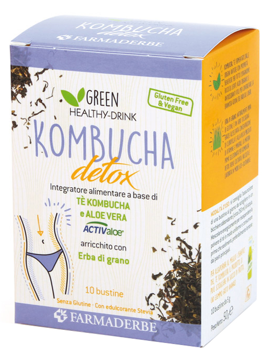 KOMBUCHA DETOX 10 BUSTINE - Farmacia Rossi2 - Farmacia Rossi 