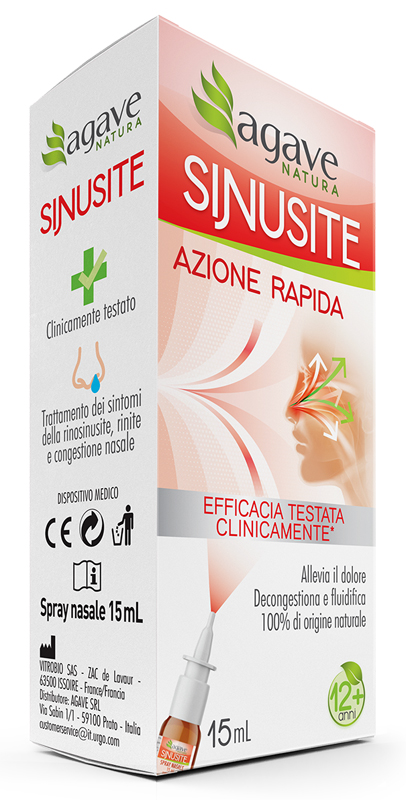 AGAVE NATURA SINUSITE 15 ML - Farmacia Rossi2 - Farmacia Rossi 