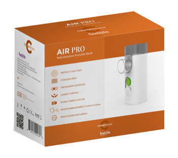 AIR PRO NEBULIZZATORE PORTATILE MESH - Farmacia Rossi2 - Farmacia Rossi 