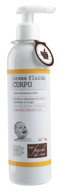 FIOCCHI DI RISO CREMA FLUIDA CORPO IDRATANTE 240 ML - Farmacia Rossi2 - Farmacia Rossi 