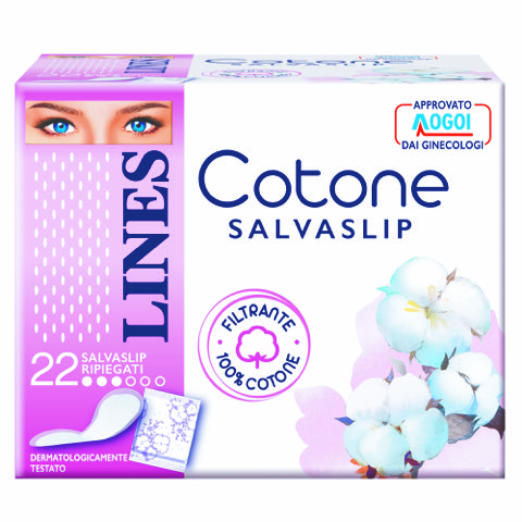LINES COTONE PROTEGGISLIP RIP 22 PEZZI - Farmacia Rossi2 - Farmacia Rossi 