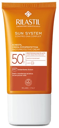 RILASTIL SUN SYSTEM ACNESTIL SPF 50+ CREMA 40 ML - Farmacia Rossi2 - Farmacia Rossi 
