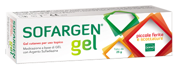 MEDICAZIONE IN GEL SOFARGEN TUBO 25 G - Farmacia Rossi2 - Farmacia Rossi 