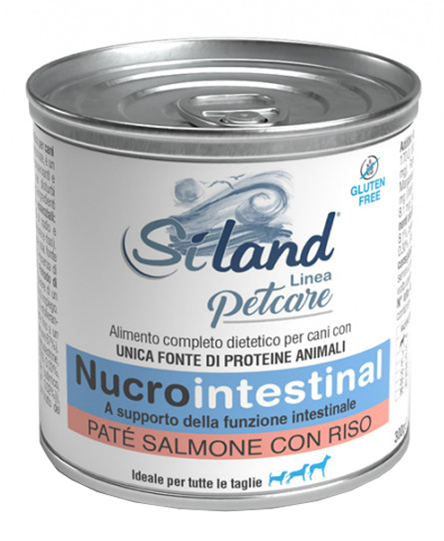 SILAND NUCROINTESTINAL UMIDO CANE SALMONE/RISO 300 G - Farmacia Rossi2 - Farmacia Rossi 
