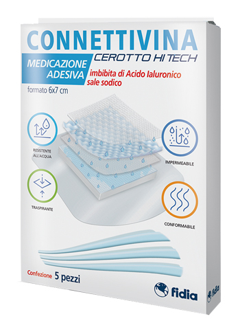 CEROTTO CONNETTIVINA HITECH 6 X 7 CM 5 PEZZI - Farmacia Rossi2 - Farmacia Rossi 