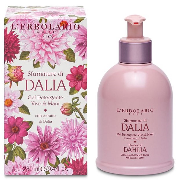 SFUMATURE DI DALIA GEL DETERGENTE VISO-MANI 280 ML - Farmacia Rossi2 - Farmacia Rossi 