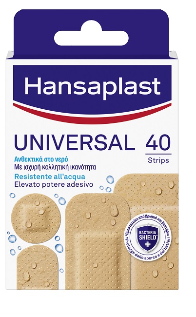 CEROTTO HANSAPLAST UNIVERSAL ASSORTITI 40 PEZZI - Farmacia Rossi2 - Farmacia Rossi 