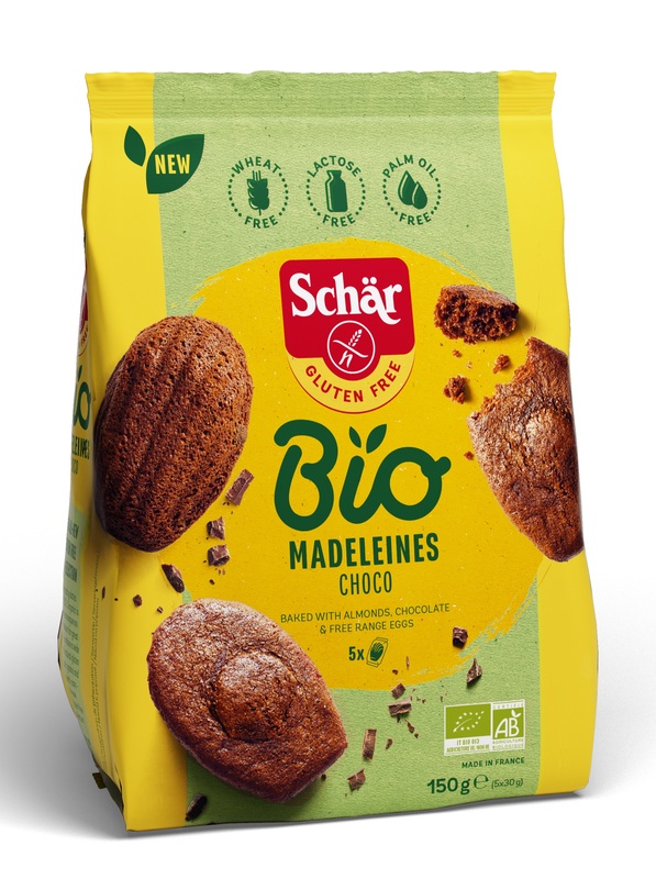 SCHAR BIO MADELEINES CHOCO 150 G - Farmacia Rossi2 - Farmacia Rossi 