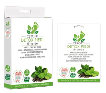 CEROTTI DETOX PIEDI TE' VERDE 10 PEZZI - Farmacia Rossi2 - Farmacia Rossi 