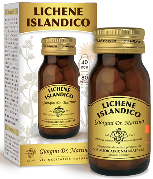 LICHENE ISLANDICO 80 PASTIGLIE - Farmacia Rossi2 - Farmacia Rossi 