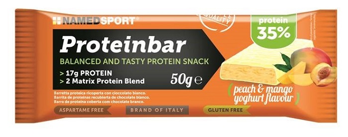 PROTEINBAR PEACH & MANGO YOGHURT 50 G - Farmacia Rossi2 - Farmacia Rossi 