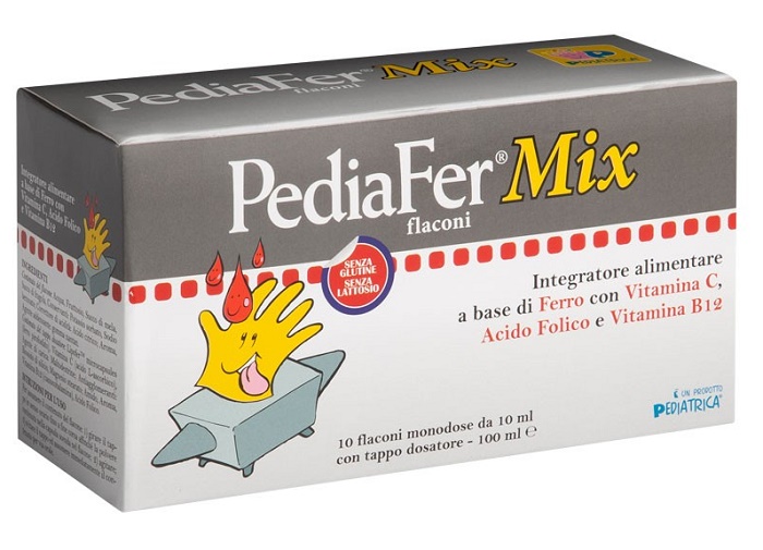 PEDIAFER MIX 10 FLACONI DA 10 ML - Farmacia Rossi2 - Farmacia Rossi 