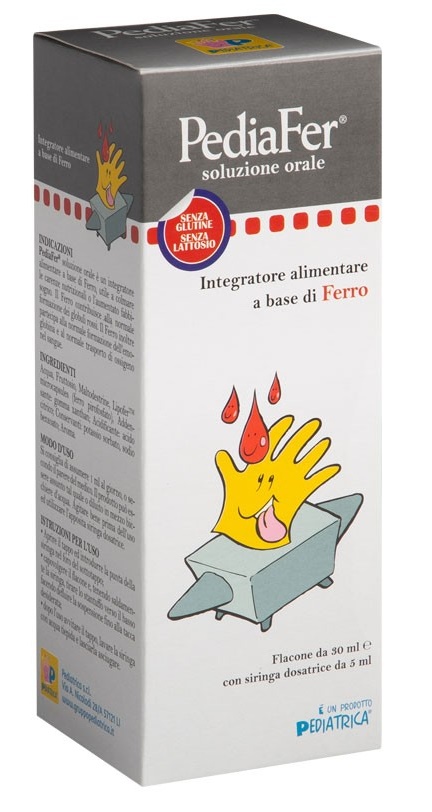 PEDIAFER SOLUZIONE ORALE 30 ML - Farmacia Rossi2 - Farmacia Rossi 