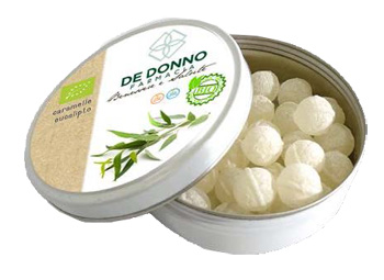 CARAMELLE F-CARE EUCALIPTO BIO 50 G - Farmacia Rossi2 - Farmacia Rossi 