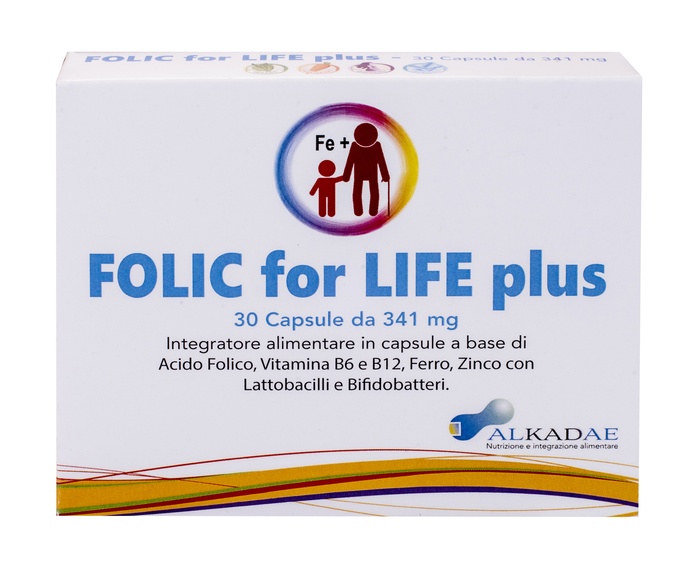 FOLIC FOR LIFE PLUS 30 CAPSULE - Farmacia Rossi2 - Farmacia Rossi 